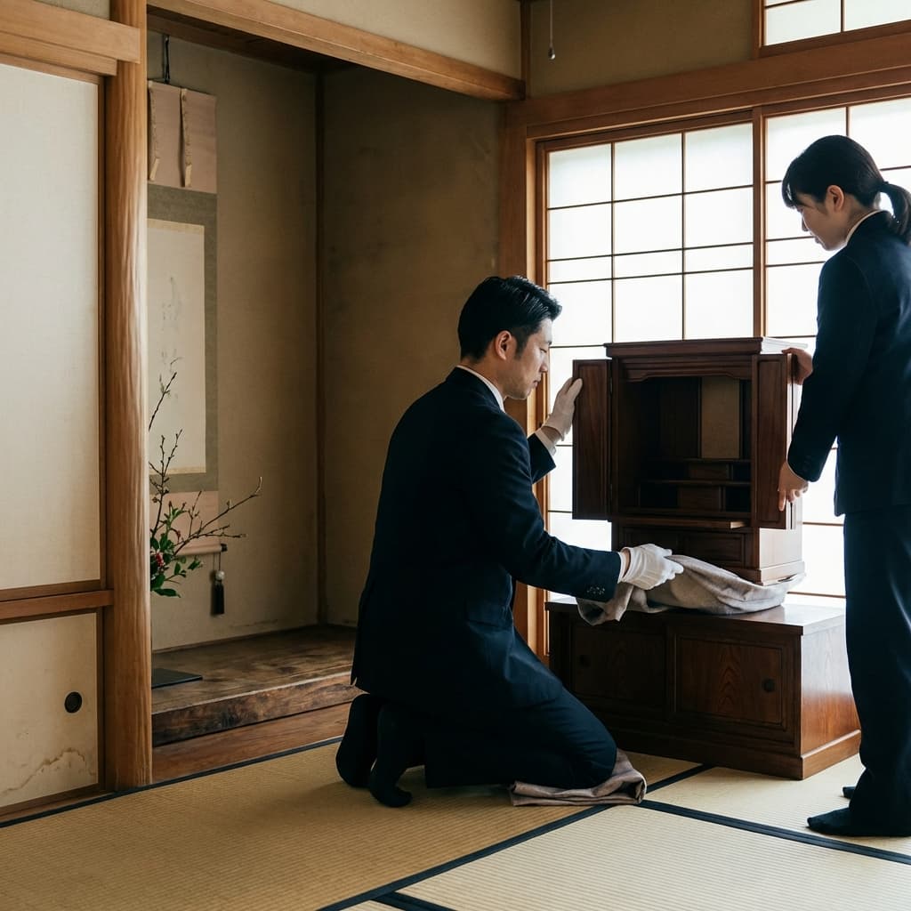 お仏壇の移動